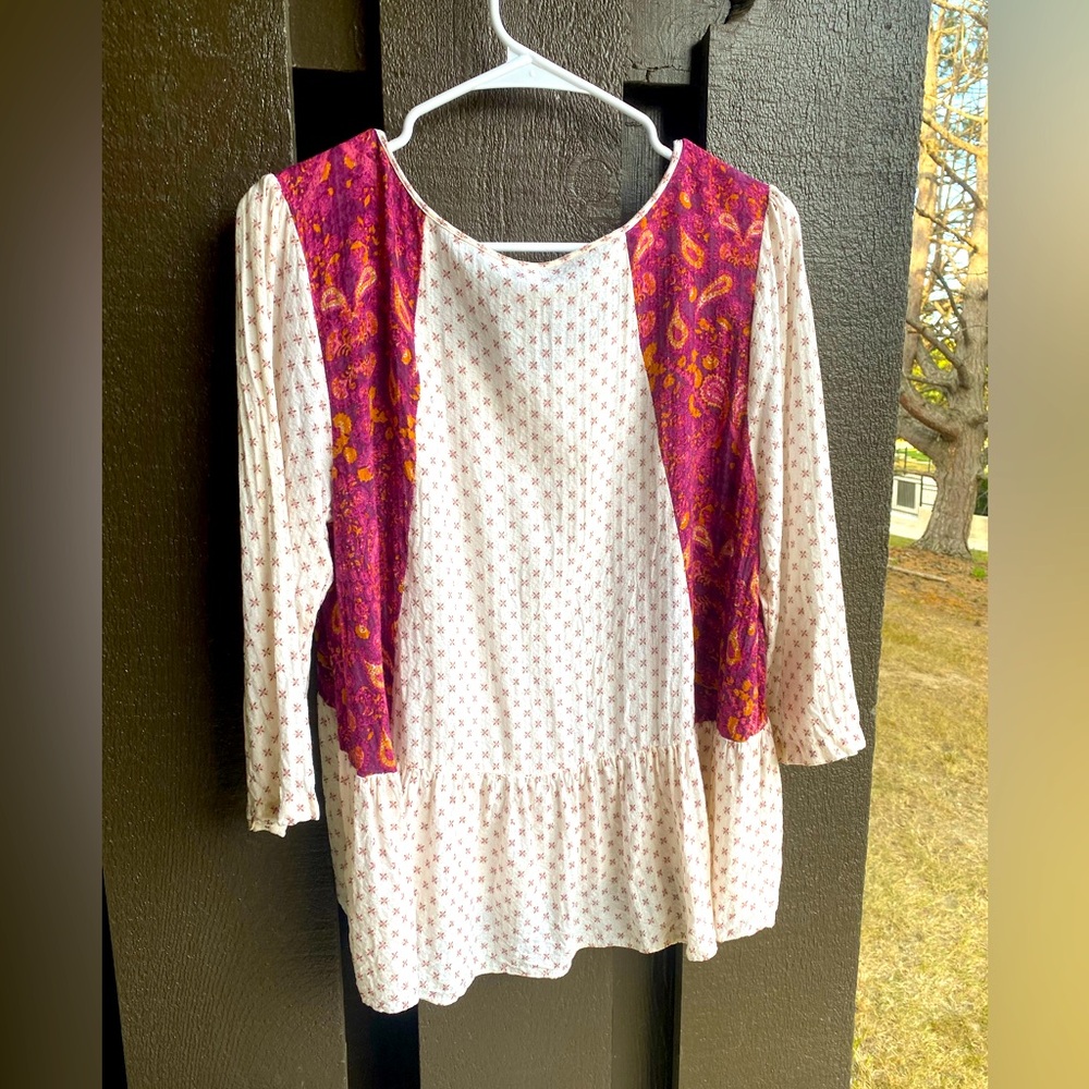 Free people peplum top - Size Large